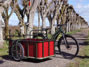 SidebikeS pour personnes à mobilité réduite, fauteuil roulant