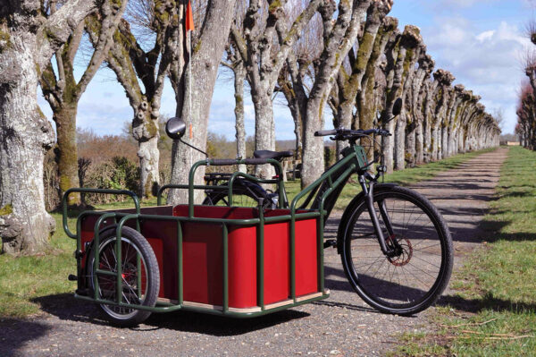 SidebikeS pour personnes à mobilité réduite, fauteuil roulant