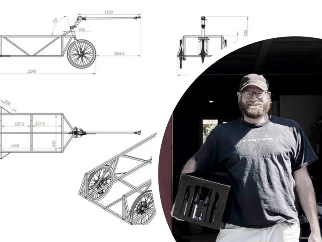 Brasserie au bord du lit, financement participatif pour velo-cargo et remorque charrette